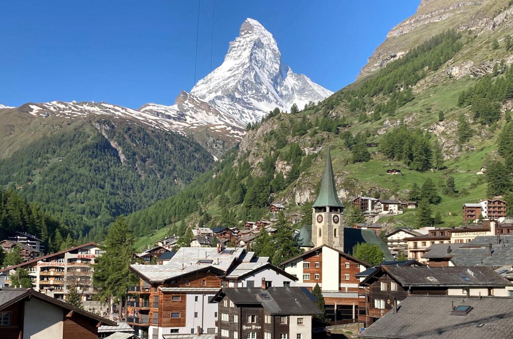 Апартаменты Ascot Penthouse 160 M2 Matterhorn View Церматт Экстерьер фото